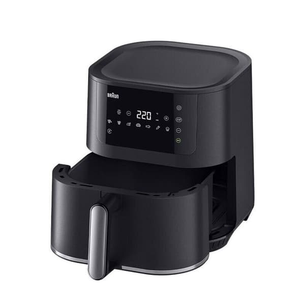 Braun HF5030 Luftfritös 6L 1700W 8 program Touch LCD Svart