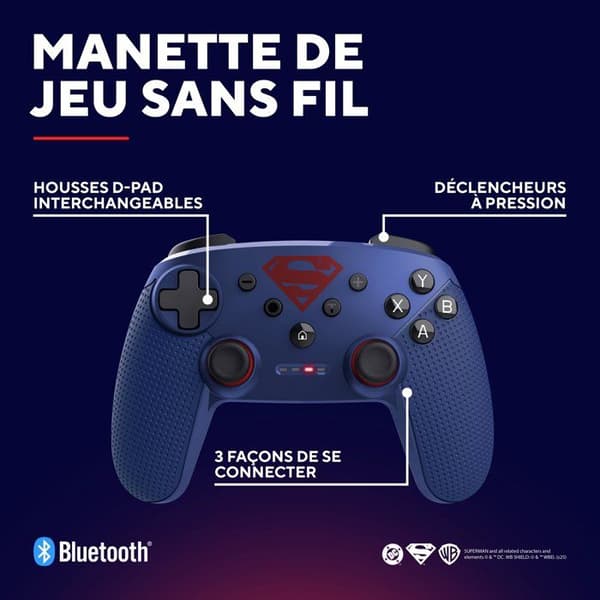 Spilcontroller - TRUST - GXT 542SM Muta - Bluetooth - 2.4GHz - Genopladelig