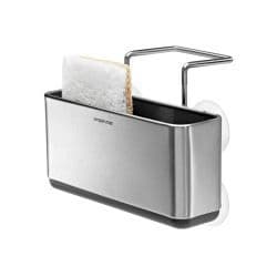 Vaskerorganisator - SIMPLEHUMAN - SlimLine - Sugekopper - Plastik - Grå