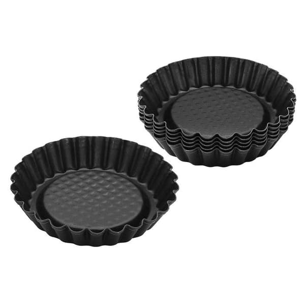 6 Zenker Black Metallic tærteforme ref. 6531