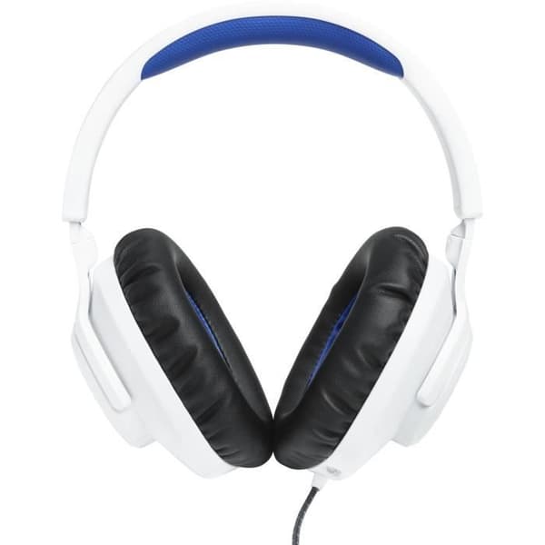 Gaming Headset - JBL - Quantum 100 Playstation - Kablet - Multiplatform - Hvid / Blå