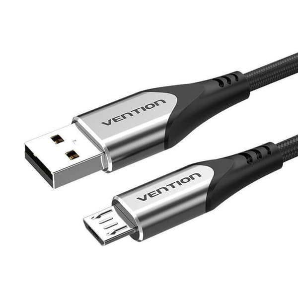 Tilbehør til Vention USB 2.0 A til Micro USB-kabel, 3A, 3m