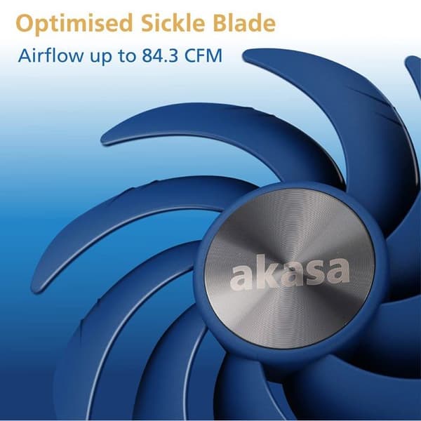 Ventilator - AKASA - Alucia SC - 140mm - Hvid - 80 dB