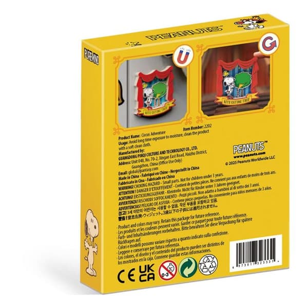 Pantasy - Snoopy Puremind - Magnet Cirkusäventyr
