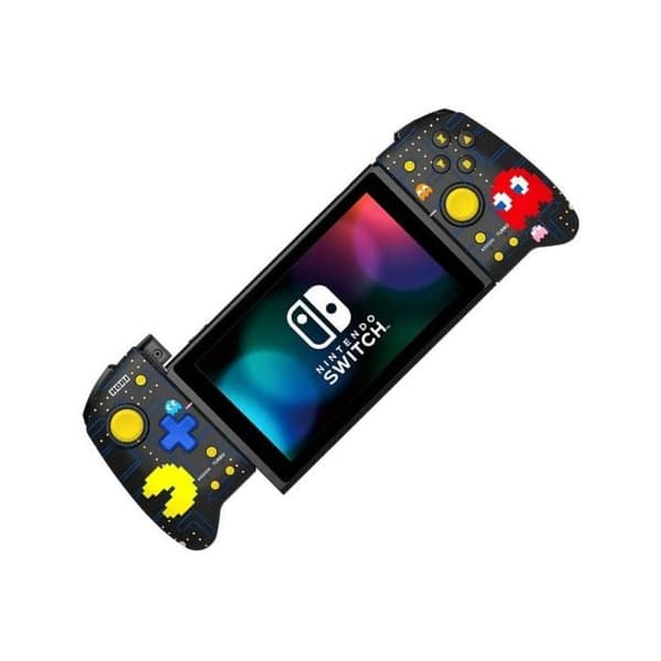Spilcontroller - HORI - Nintendo Switch Split Pad Pro Pac-Man Edition - Kablet - Bicolor og klare farver