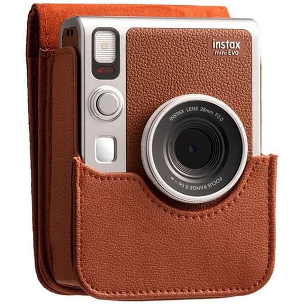 Housse - FUJIFILM - instax evo - Brun - Beskyttelse - Elegant