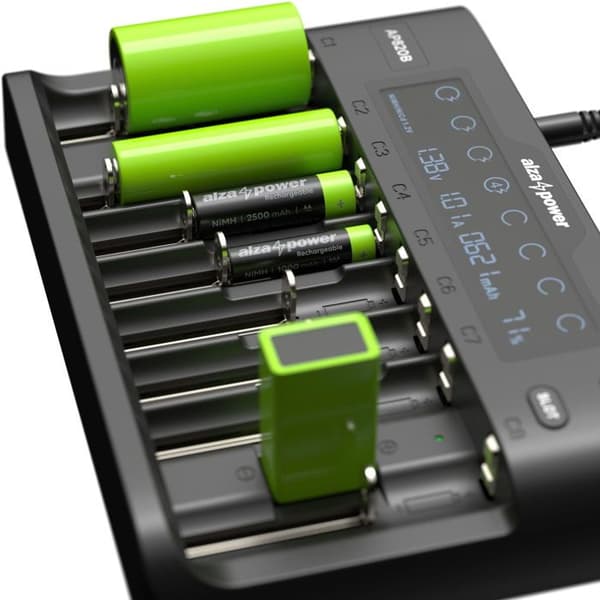 AlzaPower Batterioplader AP820B
