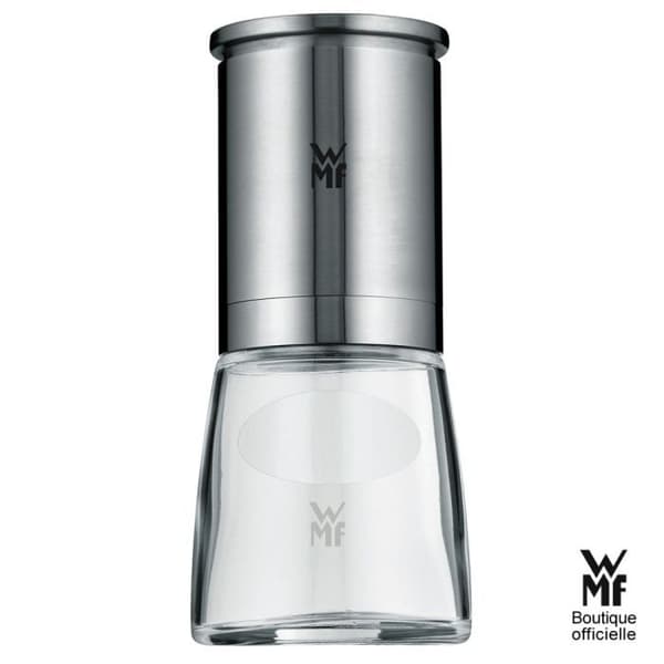 Krydderikværn - WMF - Ceramill De luxe - Rustfrit stål/glas - h14cm