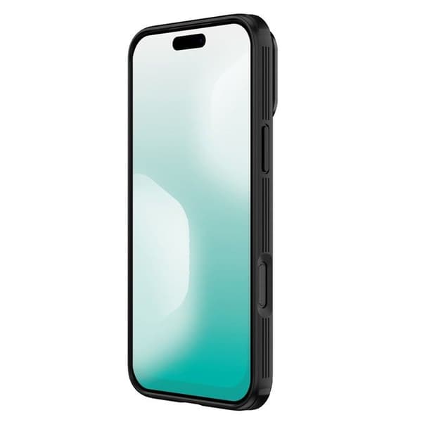Cover til iPhone 17 Pro Max - TPU+PC, Sort