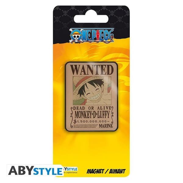 Premium Magnet | One Piece | Wanted Luffy