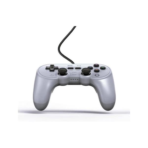 USB-styrd handkontroll - 8Bitdo - Pro 2 - Multi-plattform - Grey Edition - 2 bakre knappar