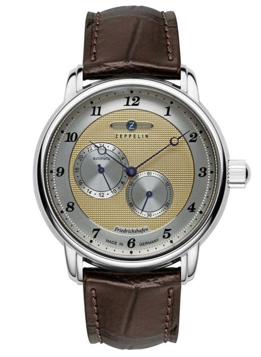 Ur - Mand - 8568-5 - Rustfrit stål - Læder - Chronograf