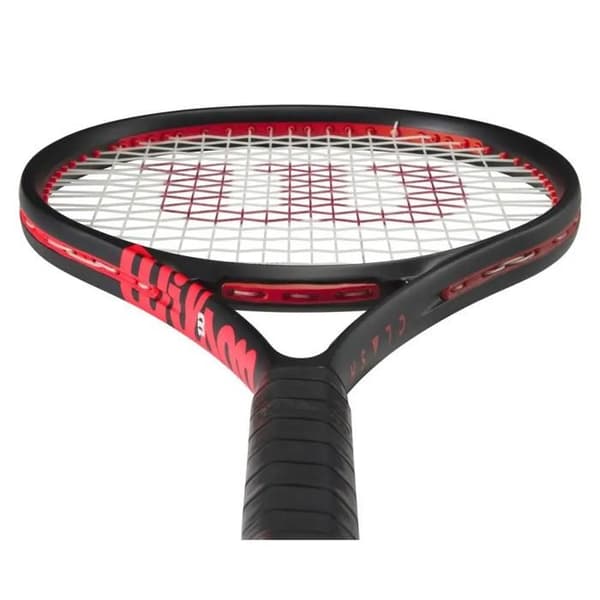 Wilson Clash Team 103 V3 tennisracket - sort/rød - Sort - Greb 1