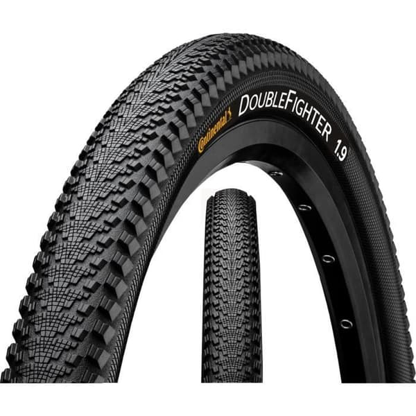 Continental Double Fighter III MTB Dæk - 26 tommer - Sort