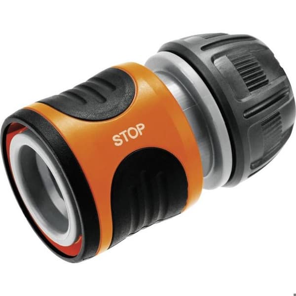 GARDENA 18213-50 plastisk slangeforbindelse med aquastop-system Ø 13 mm (1/2), stikforbindelse