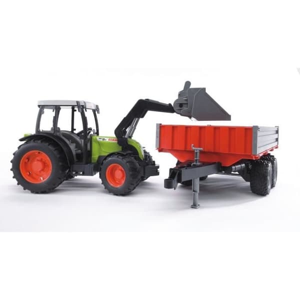 BRUDER Claas Nectis 267F traktor med vippevogn - 65,5 cm