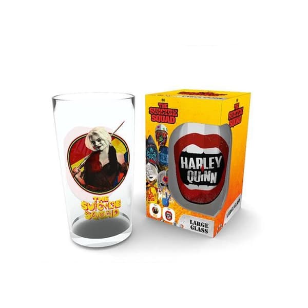 DC COMICS Glas XXL Harley Quinn