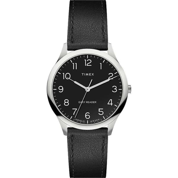 Ur Kun Tid Mand Timex Easy Reader uformel kod. TW2U22300D7 Timex Sort