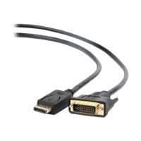 Videokabel og adapter - GEMBIRD - CC-DPM-DVIM-3M - DisplayPort til DVI - 3m