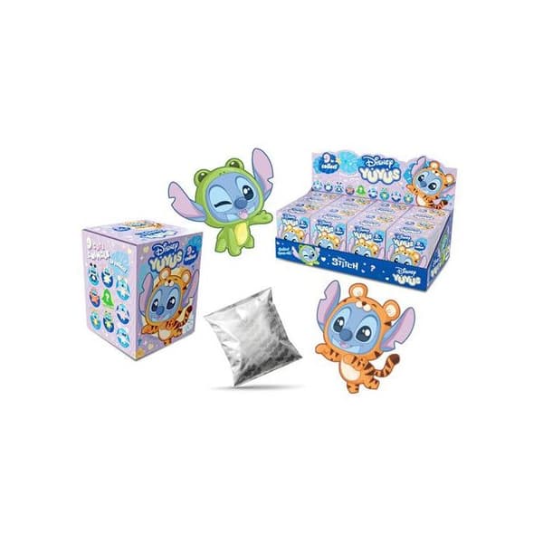 Plys - Tilfældig model - Nøglering - 12 cm - Disney Stitch
