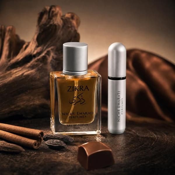 Niche Emarati Zikra eau de parfum unisex + atomizer 20 ml
