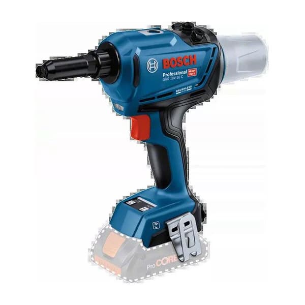 Riveter - Bosch - GRG 18V-16 C - 16000 N - Bluetooth - AUTO og MANUAL tilstande