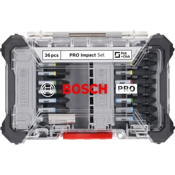 PRO impactskruvbitsset, 36 st. - BOSCH - 2608522517
