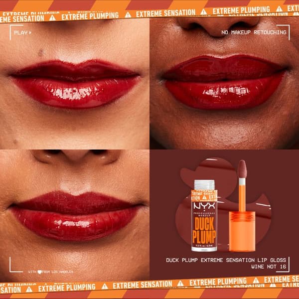 NYX Professional Makeup Duck Plump Gloss VIN ÄR INTE
