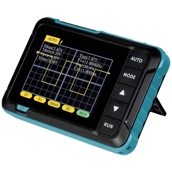Joy-it DSO-200 digital oscilloskop 200 kHz digital hukommelse (DSO), manuel enhed