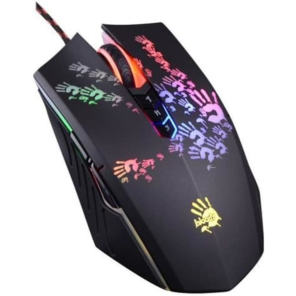 A4Tech Bloody Gaming A60 Mus - Optisk - 8 knapper - Kablet - Sort