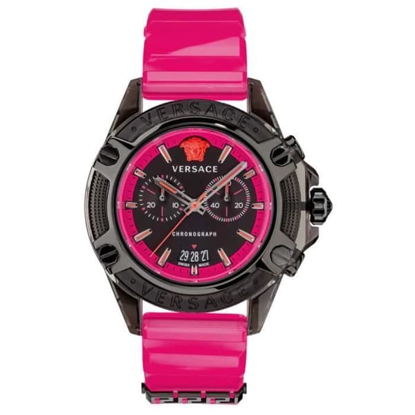 Quartzklocka Unisex - VERSACE - Active VEZ700221 - Rosé - Plast - Man