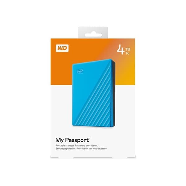 Wd My Passport™ 4TB ekstern harddisk