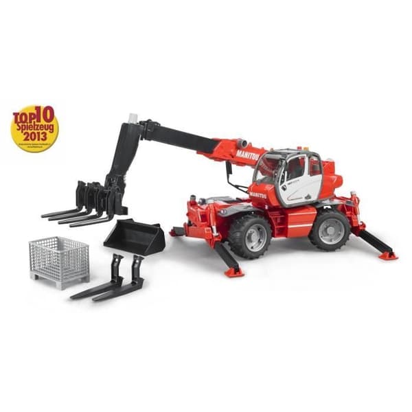 Manitou Telescopic MRT 2150 - BRUDER - Med tilbehør