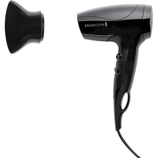 Kompakt hårtørrer - REMINGTON - D5000 - 2000 W - 2 hastigheder - Sort