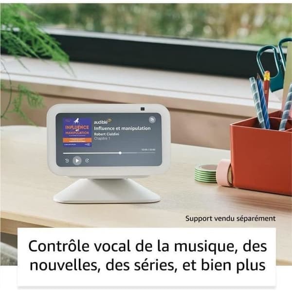 Ansluten skärm - AMAZON - ECHO SHOW 5 (3:e gen.) - 10" - Vit