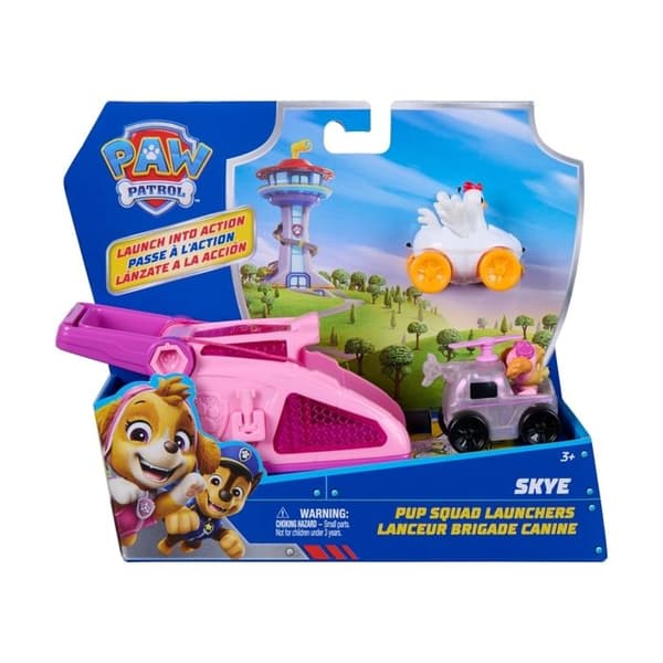 Figurinsats - SPIN MASTER - Spin Master 20155123 - Skye & Henrietta - Pup Squad Launcher - Paw Patrol