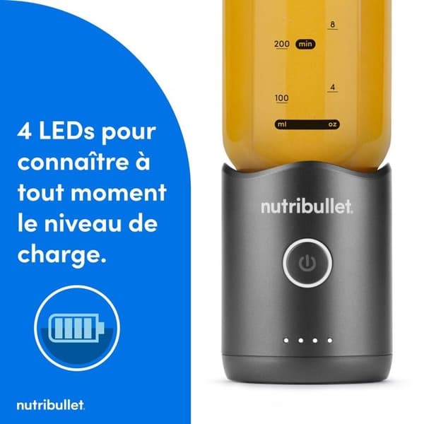 Blender Nutribullet FLEX bærbar - Grå NBP013GM