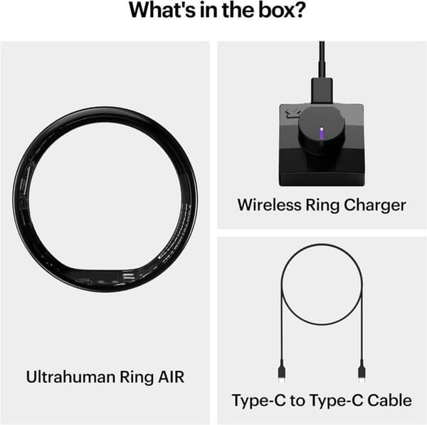 Intelligent ring, ULTRAHUMAN Ring Air, den letteste bærbare enhed til søvnmonitorering i verden.