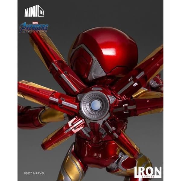 Statyett - IRON STUDIOS - Mini Co. Deluxe - Marvel's Avengers: Iron-Man - PVC - 20 cm