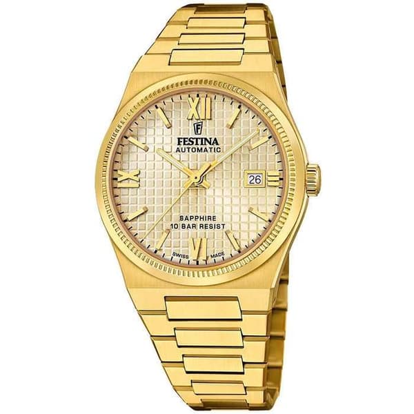 Klocka - Stål Guld - Festina - F20032/2