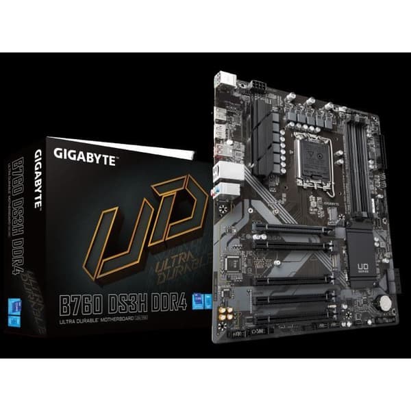 Bundkort - GIGABYTE TEKNOLOGI - B760 DS3H DDR4