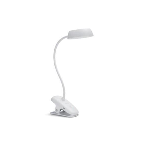 Læselampe - Philips - Hvid - LED - Moderne design - Klemmefeste