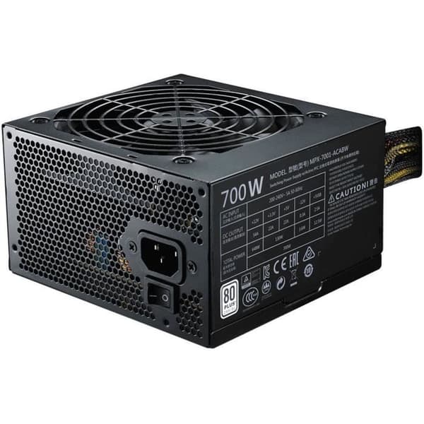 PC Strømforsyning - COOLER MASTER - MWE White V2 - 700W - 80 Plus White Certificeret - 3 års garanti
