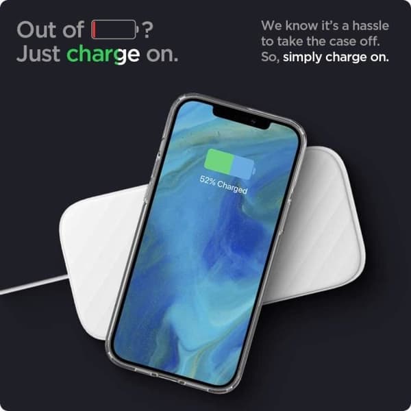 Cover til iPhone 12 Pro - Spigen - Liquid Crystal - Transparent - Blød - TPU