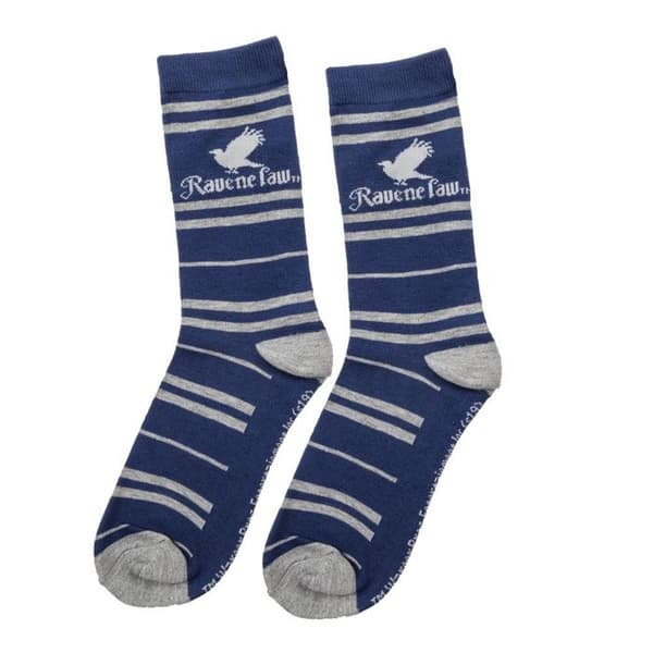 Sæt med 3 Ravenclaw Harry Potter sokker til voksne