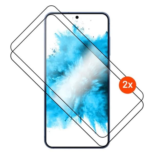 FIXED Full Cover 2.5D beskyttelsesglas i sort