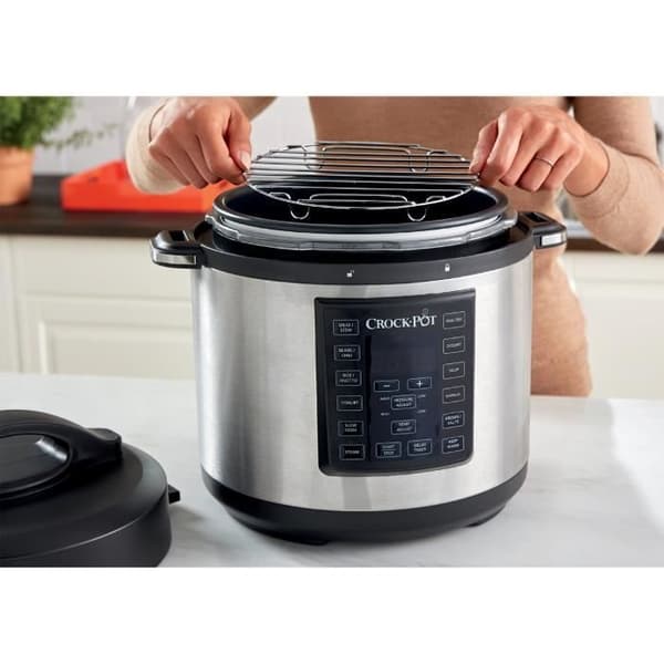 Multikokare - Crock Pot - CSC051X-01 - 12 Program - 1000 W - 6 L Silver