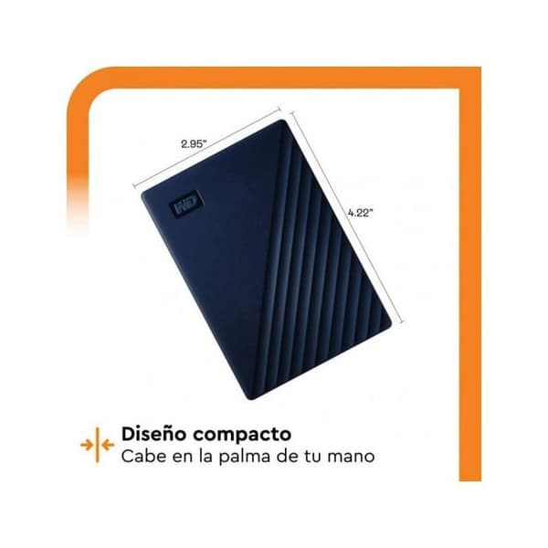 Wd MY PASSPORT MAC 4TB ekstern harddisk