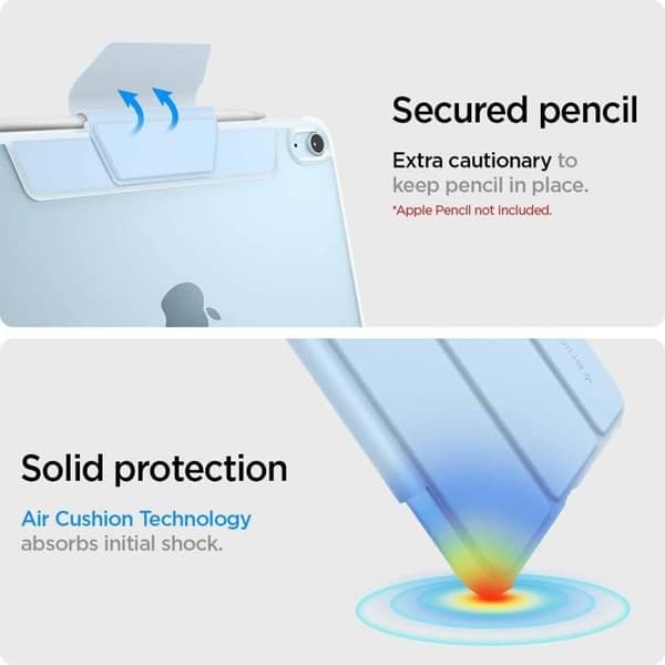 Etui designet til iPad Air 4. generation lyseblå