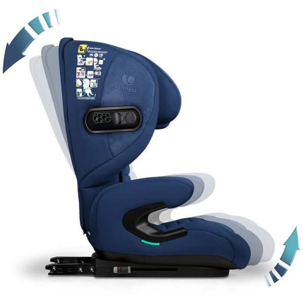 RENOLUX - Bilbarnstol 100-150cm Eliseo Ocean